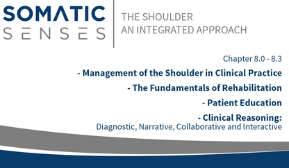 The Shoulder: An Integrated Approach to Manual Therapy and Rehab